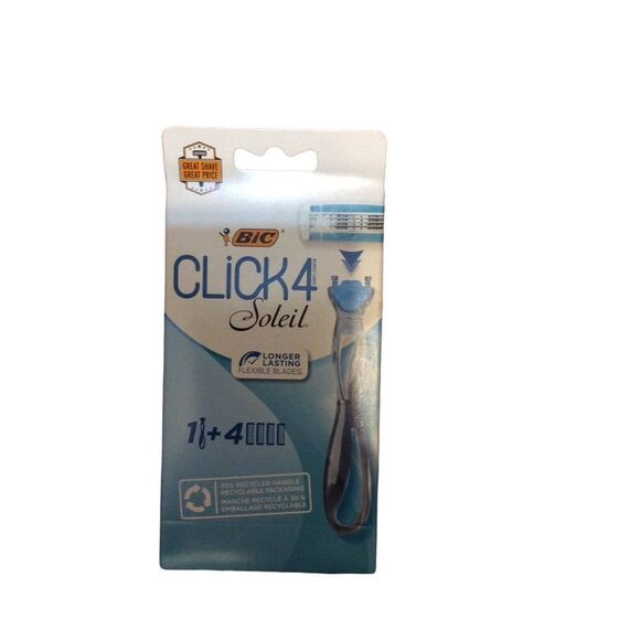 Bic Click 4 Soleil Other - CLICK 4 by Bic Click 4 Soleil Razor Four Blades